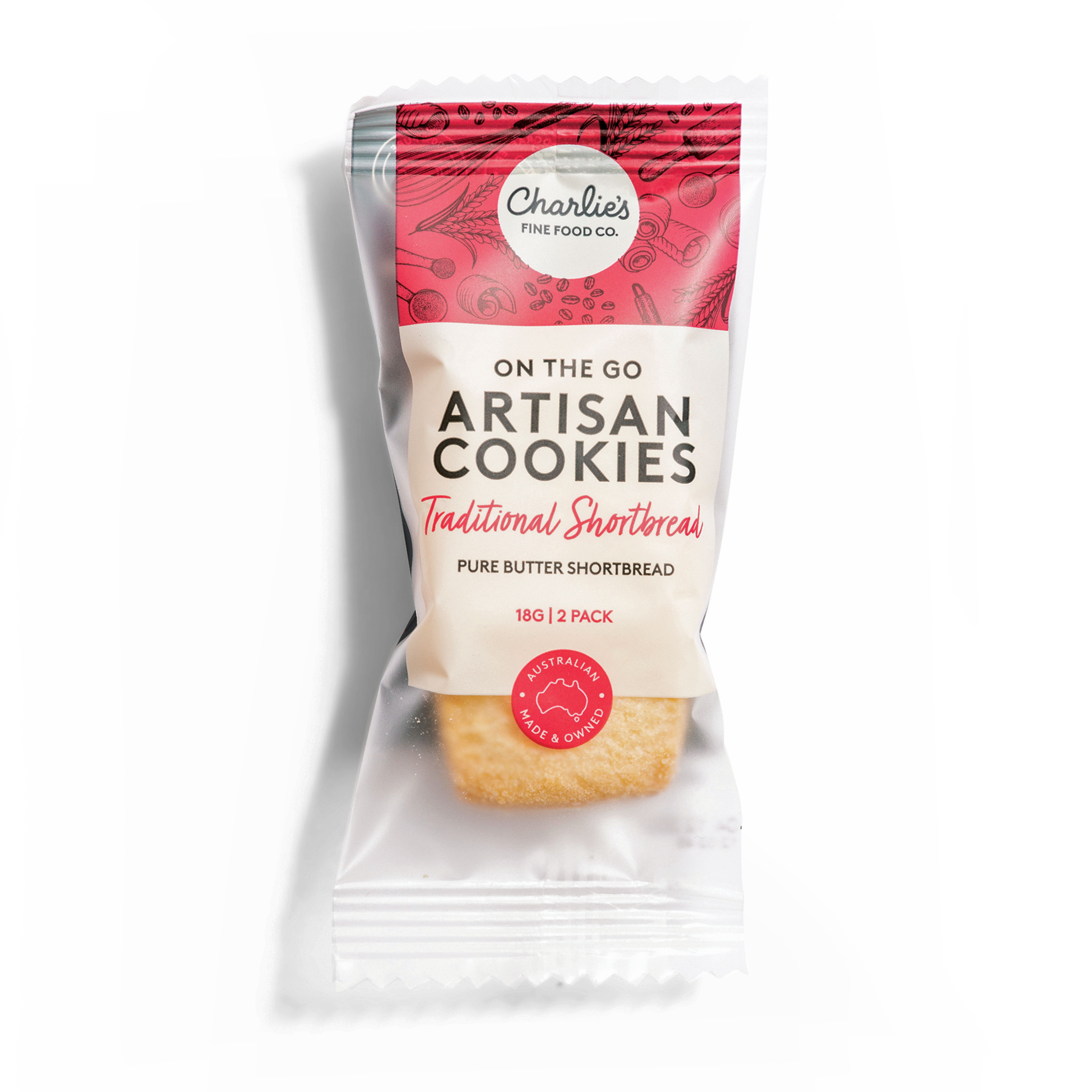 18g Traditional Shortbread 2 pk