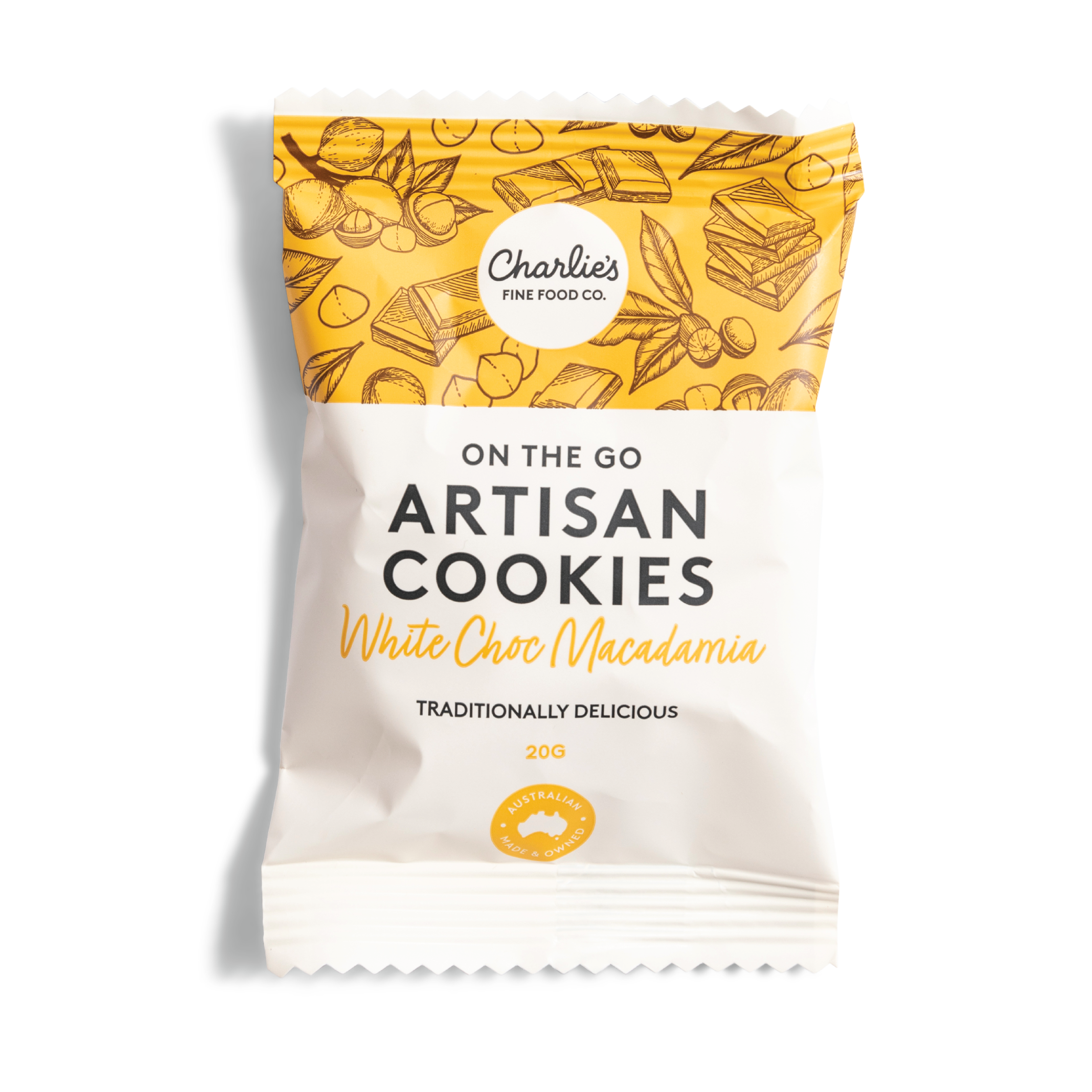 20g White Choc Macadamia