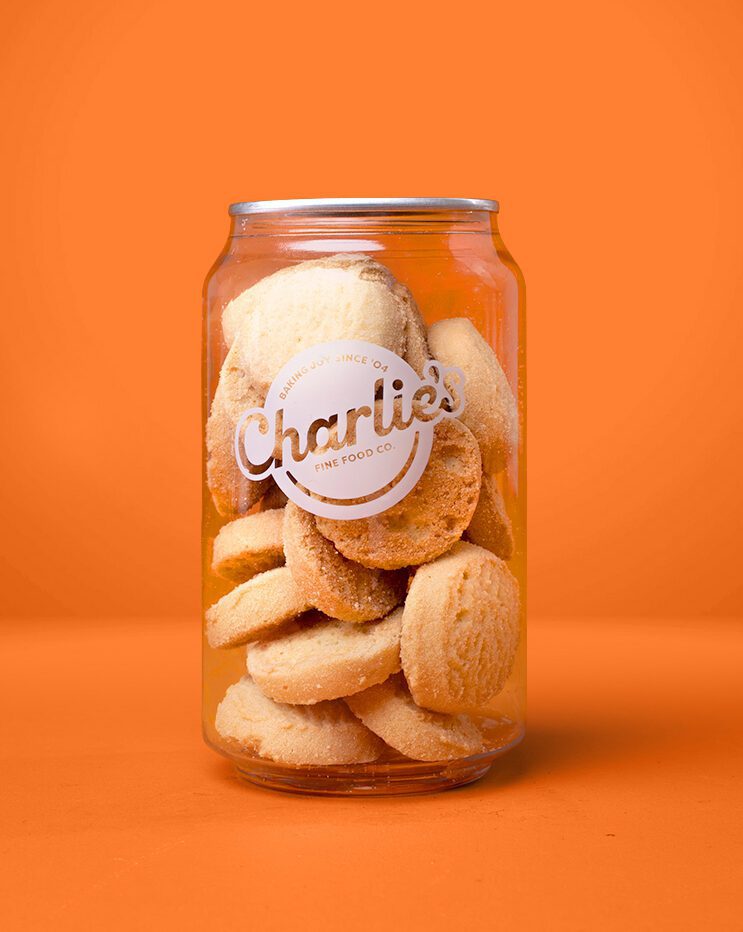 Traditional Shortbread in a Can